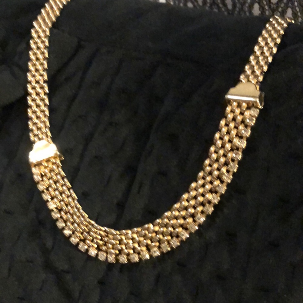 VINTAGE CRYSTAL CHOKER